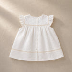 Ivory Lace Heirloom Dress | Ages 3M–36M