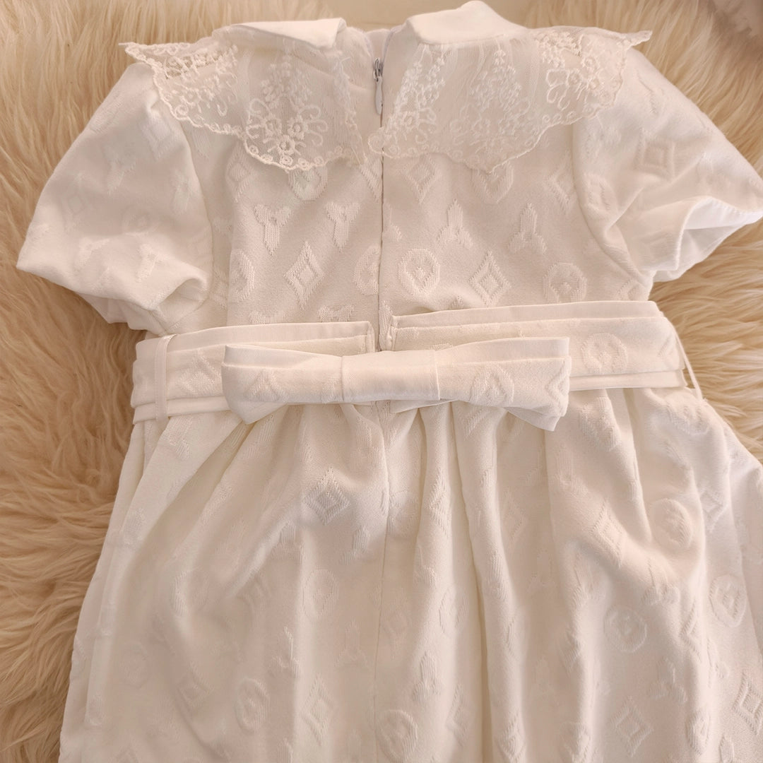 Heirloom Lace Collar Dress Set | Ages 3M–36M