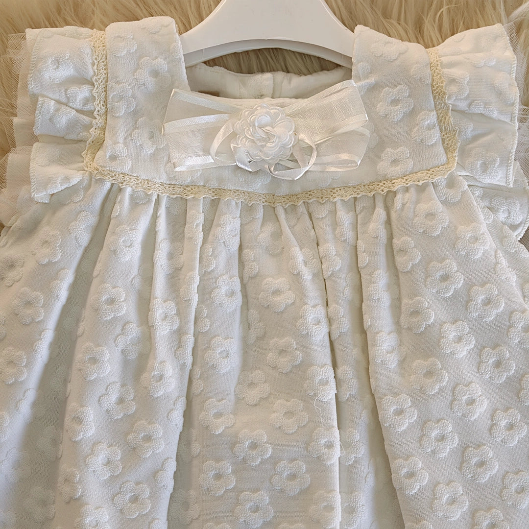 Ivory Lace Heirloom Dress | Ages 3M–36M