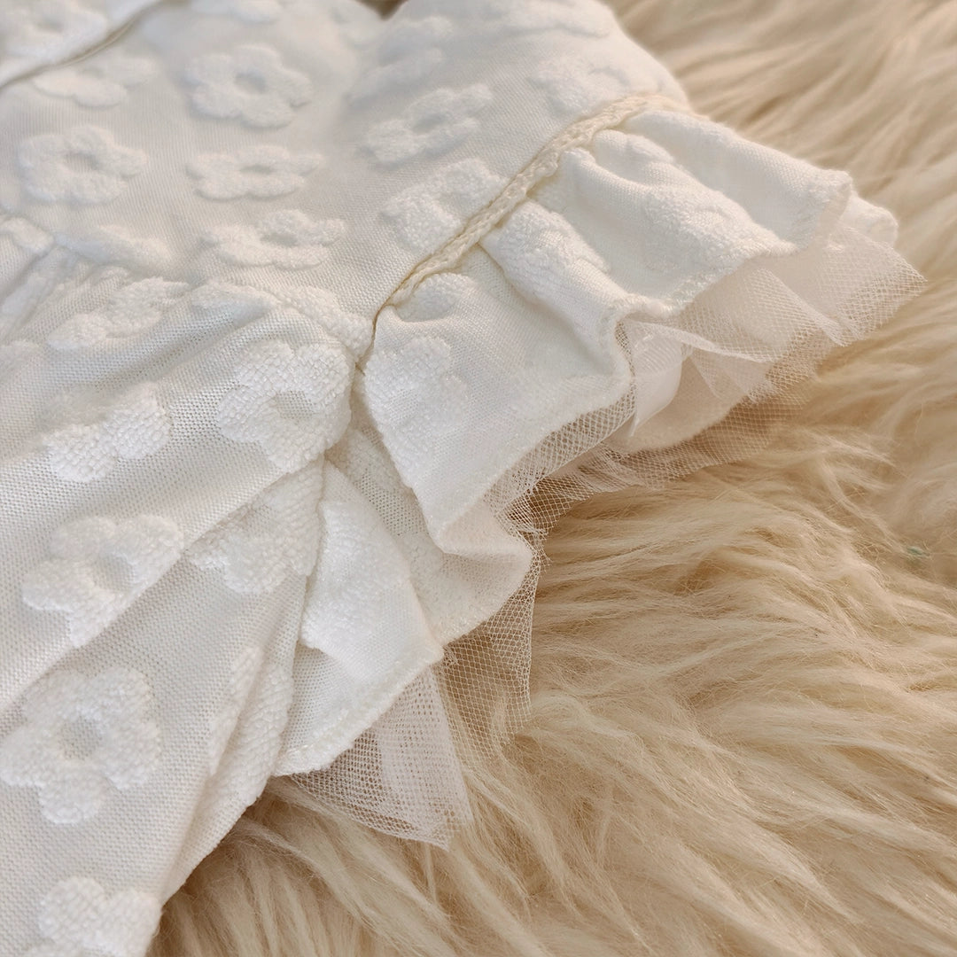 Ivory Lace Heirloom Dress | Ages 3M–36M