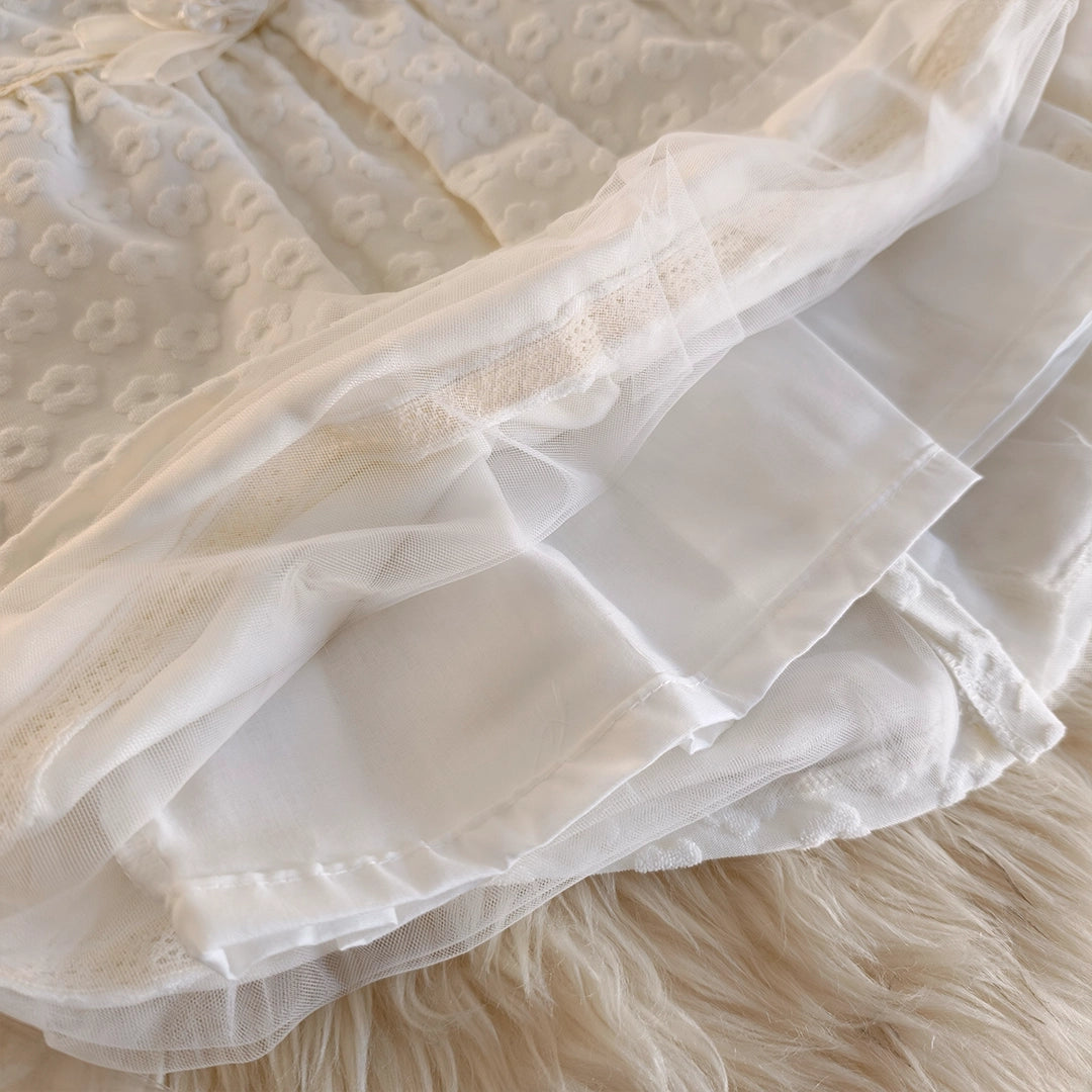 Ivory Lace Heirloom Dress | Ages 3M–36M