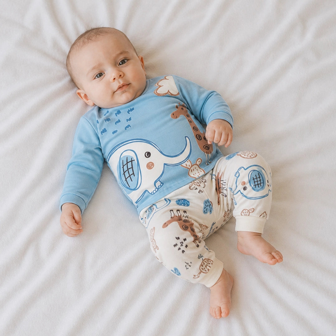 Safari Snuggles Pajama Set