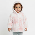 Blush Cloud Teddy Jacket | Ages 0M–36M
