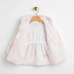 Blush Cloud Teddy Jacket | Ages 0M–36M