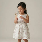 فستان “Golden Bloom” مزهر للبنات | من 3 لـ 6 سنين