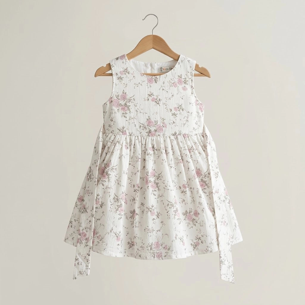 فستان “Golden Bloom” مزهر للبنات | من 3 لـ 6 سنين