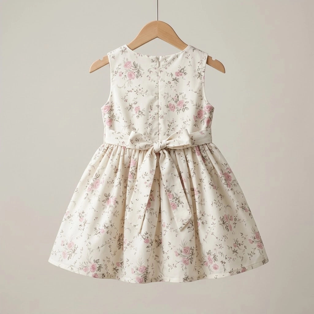 فستان “Golden Bloom” مزهر للبنات | من 3 لـ 6 سنين