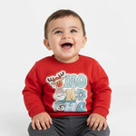 Christmas “HO HO HO” Baby Pullover | 3M–24M