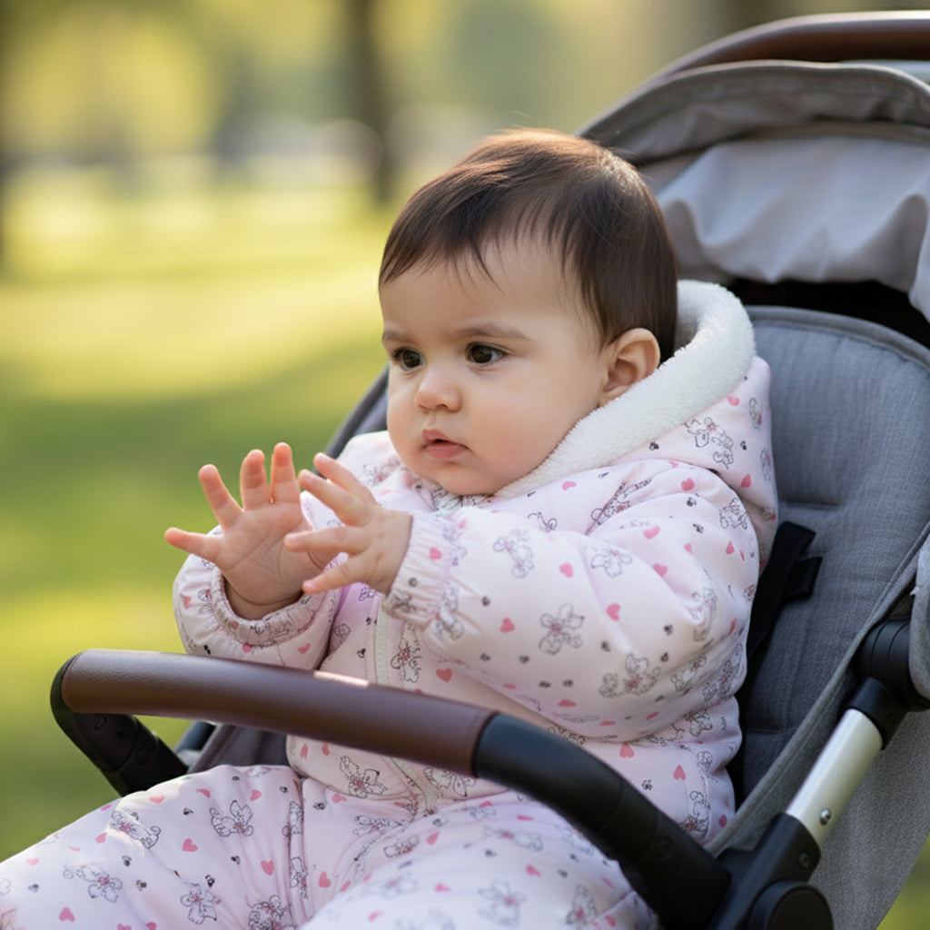 Cozy Hearts Onesie | Ages 0M-9M