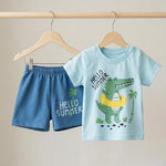 Hello Summer Gator Set | Ages 3M–18M