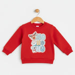 Christmas “HO HO HO” Baby Pullover | 3M–24M