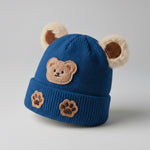 Teddy Paw Knit Beanie | Ages 0–2Y
