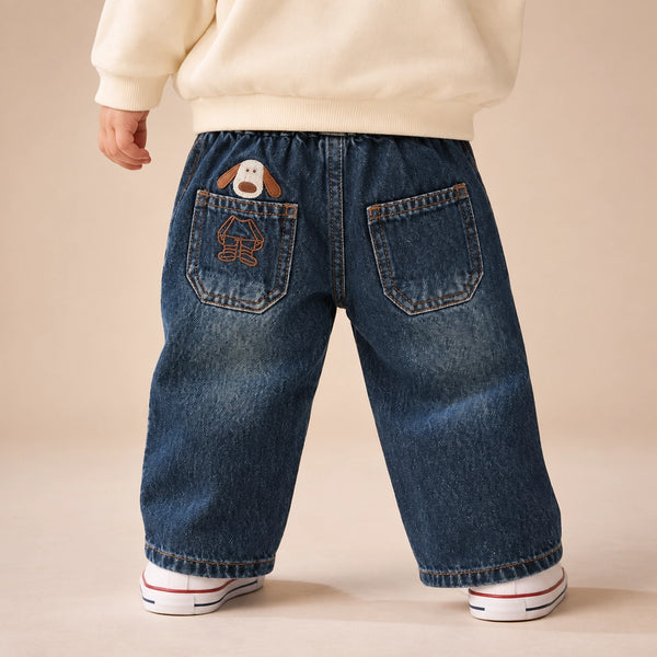 Puppy Pocket Jeans