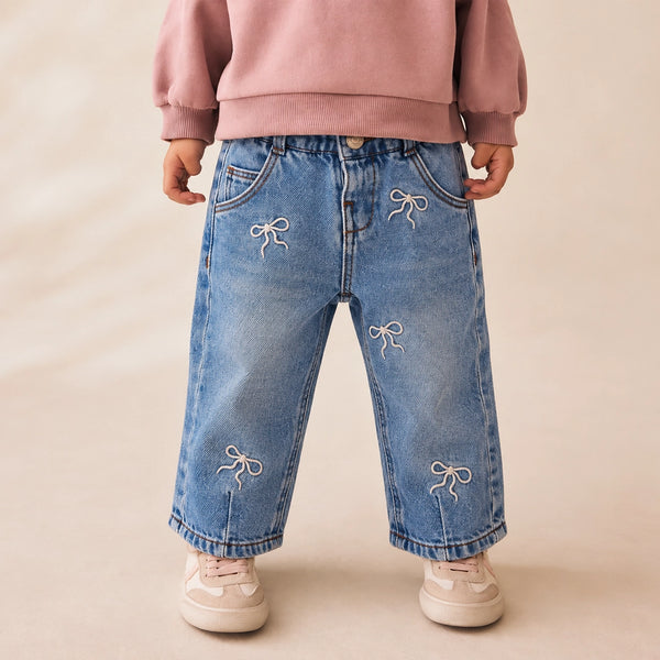 Ribbon Bow Jeans