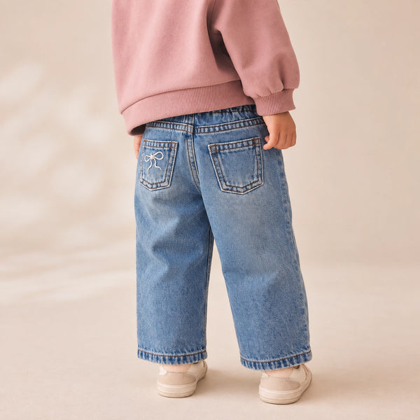 Ribbon Bow Jeans