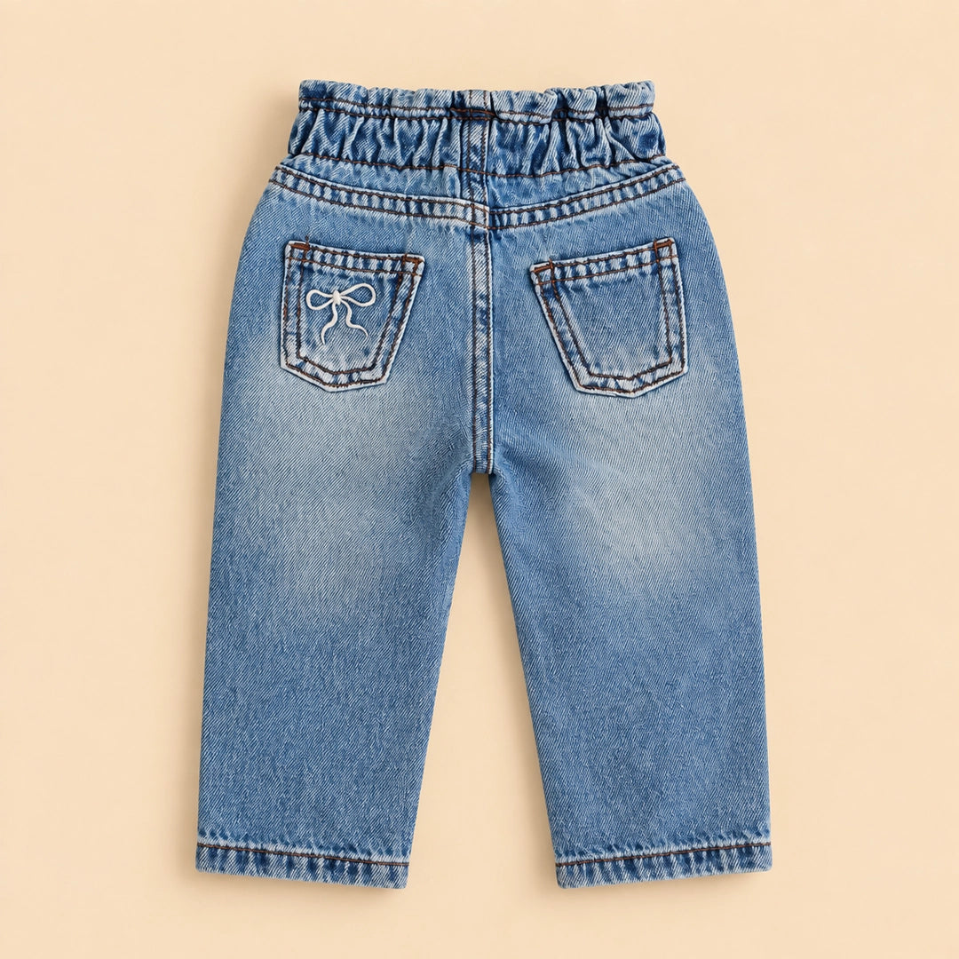 Ribbon Bow Jeans