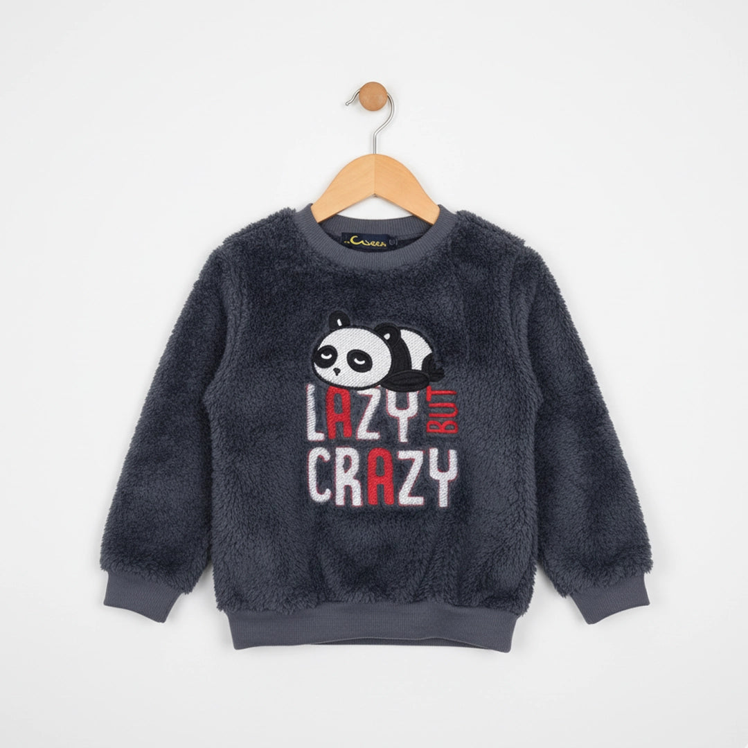 Ultra-Soft Lazy Panda Winter Set | 2Y–9Y