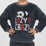 Ultra-Soft Lazy Panda Winter Set | 2Y–9Y