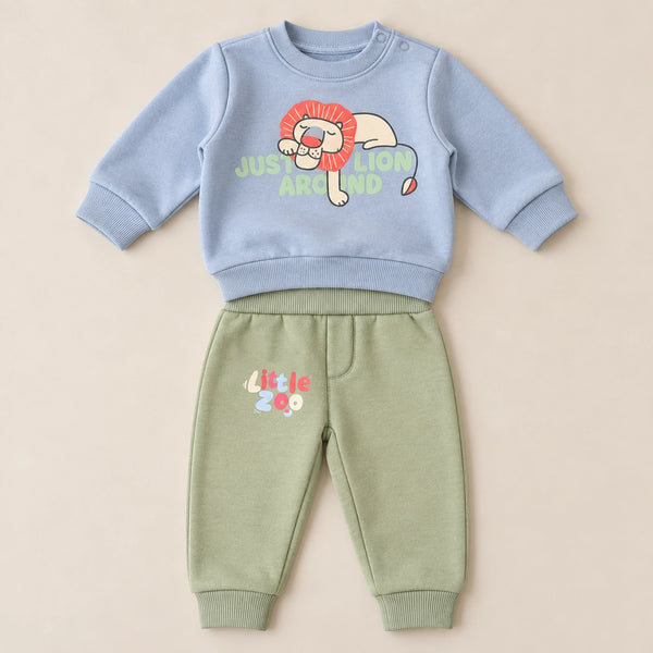 Lion Around Fleece Set