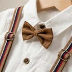 طقم Little Gent Suspenders | من 6 لـ 24 شهر