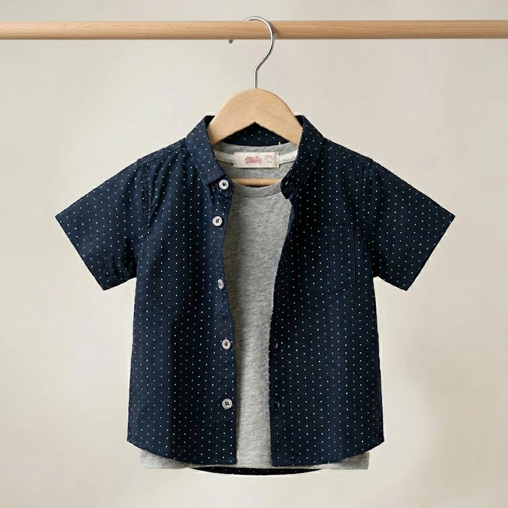 طقم قعتين Mini Classic Shirt | من 3 لـ 18 شهر