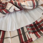 Classic Plaid Bow Woolen Dress | Ages 3Y–6Y