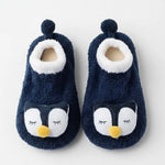 Kids Fuzzy Non-Slip Character Socks | Ages 0M-12M