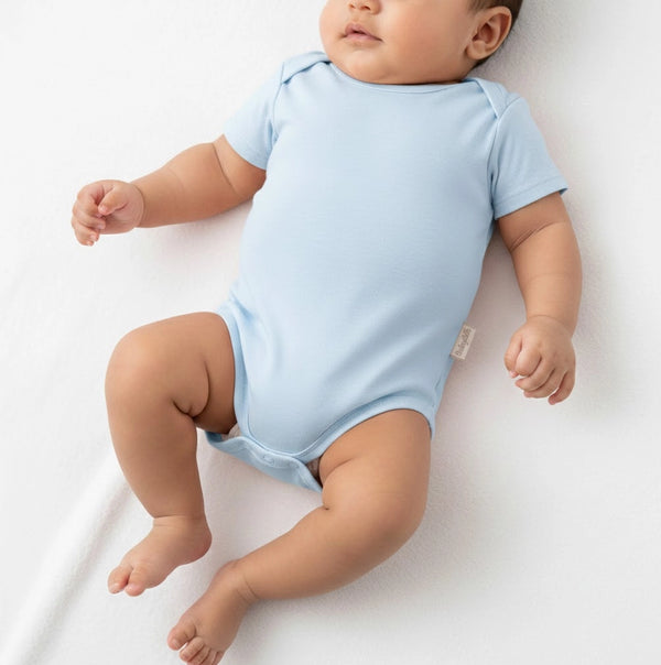 Baby Cotton Short-Sleeve Bodysuit