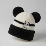 Panda Ear Winter Beanie | 2Y–5Y
