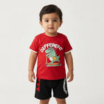 طقم "ديفرنت دينو" الصيفي | للأعمار من ١ إلى ٣ سنوات