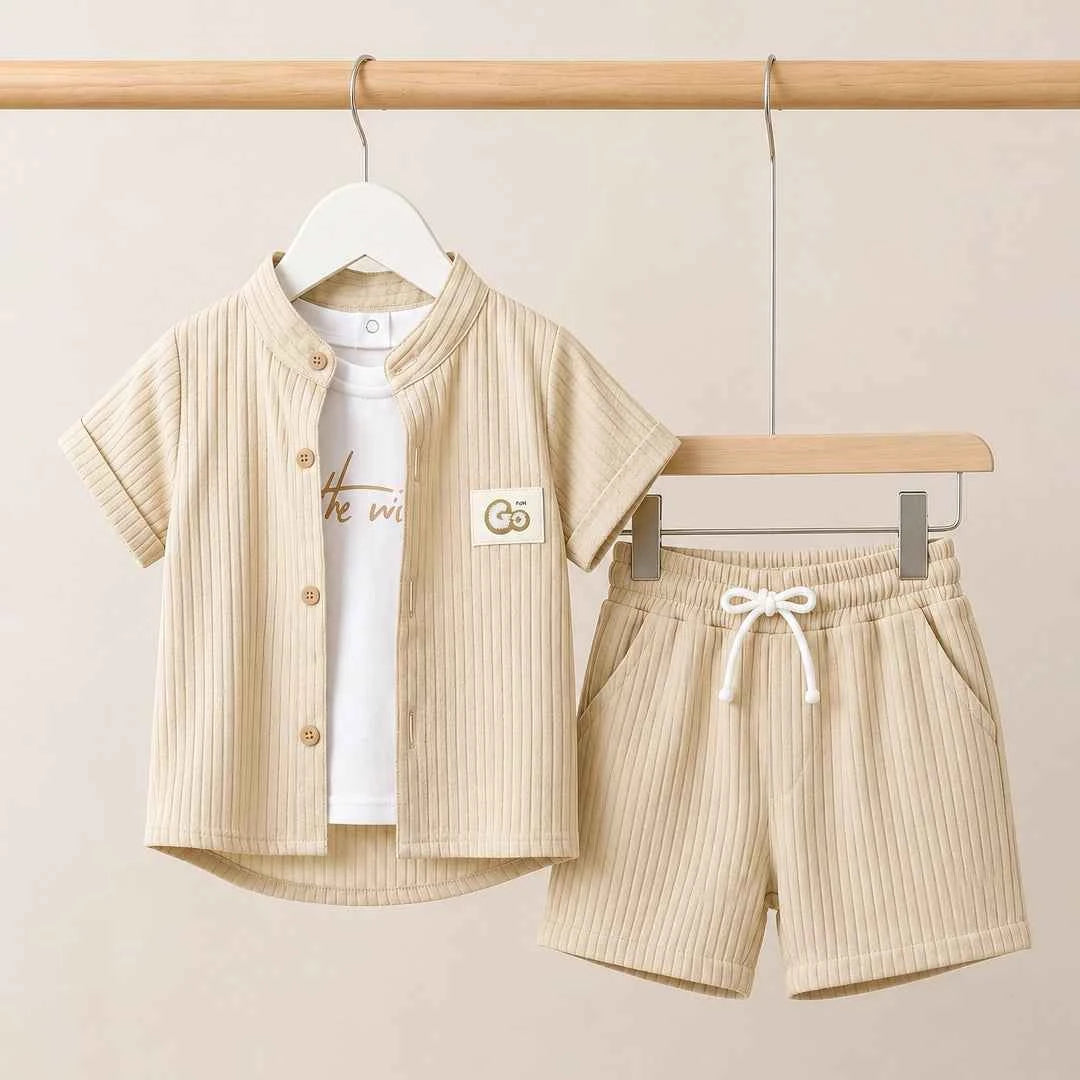 Wild Days Ribbed Set | Ages 6M–36M