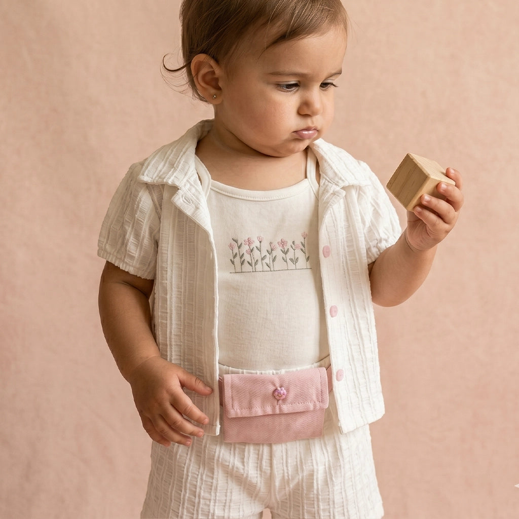 Embroidered Fleur 3-Piece Set | Ages 6M–36M