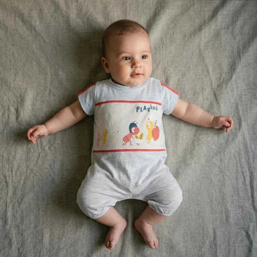 Playtime Pals Romper | Ages 0M–12M