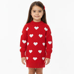 Sweetheart Cozy Dress | Ages 4Y–10Y