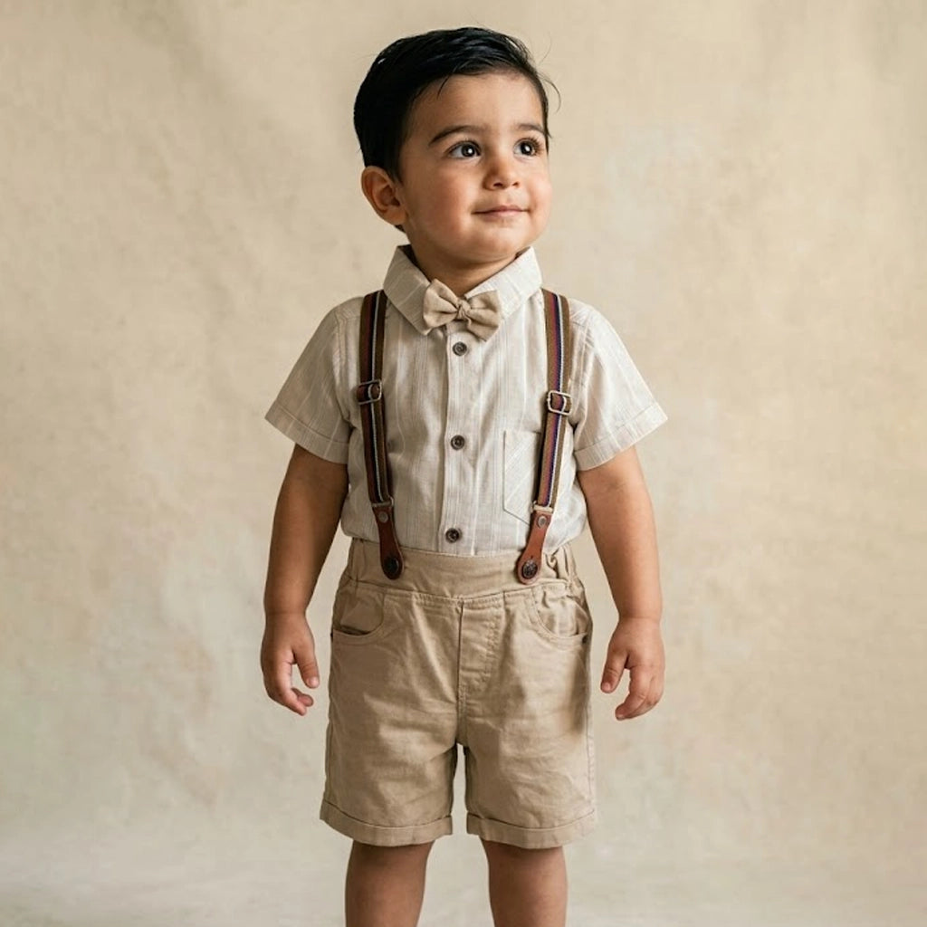 Little Gent Suspenders Set | Ages 18M–24M
