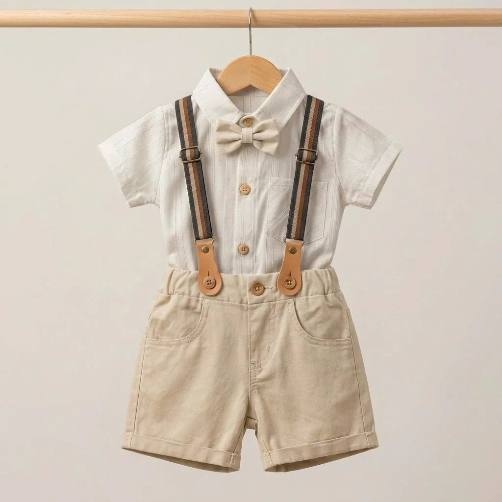 Little Gent Suspenders Set | Ages 18M–24M