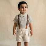 Little Gent Suspenders Set | Ages 18M–24M