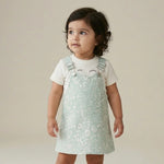 Floral Overall Dress Set | Ages 12M-30M