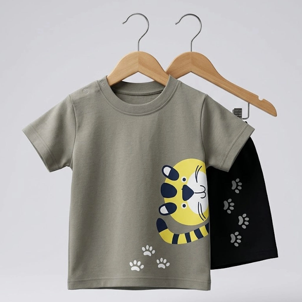 Tiger Play Baby Pajama | Age 9M