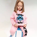 Trouble But Cute Tracksuit | Ages 4Y-9Y