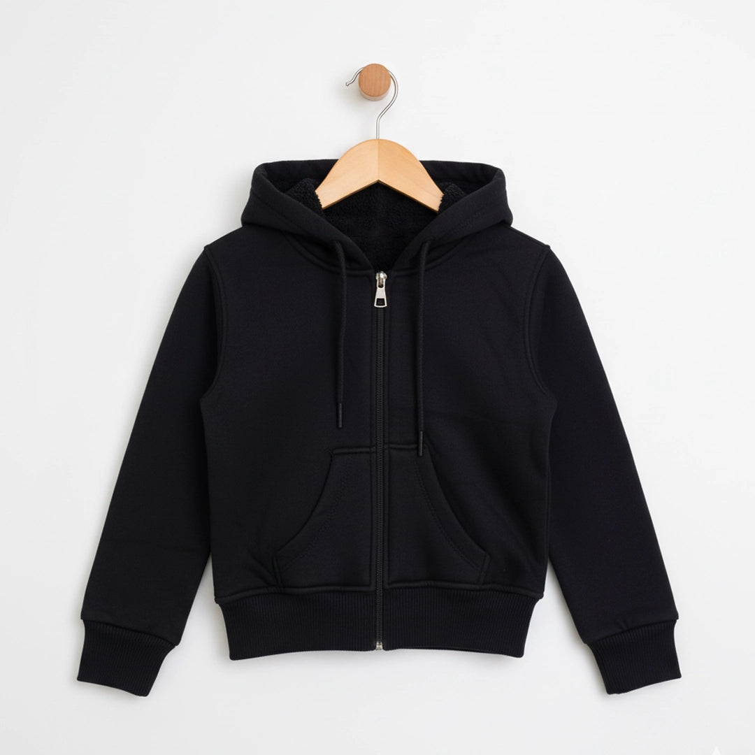 Unisex Sherpa-Lined Zip Jacket | Ages 2Y–6Y