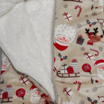 Christmas Hooded Baby Onesie | 0M–18M