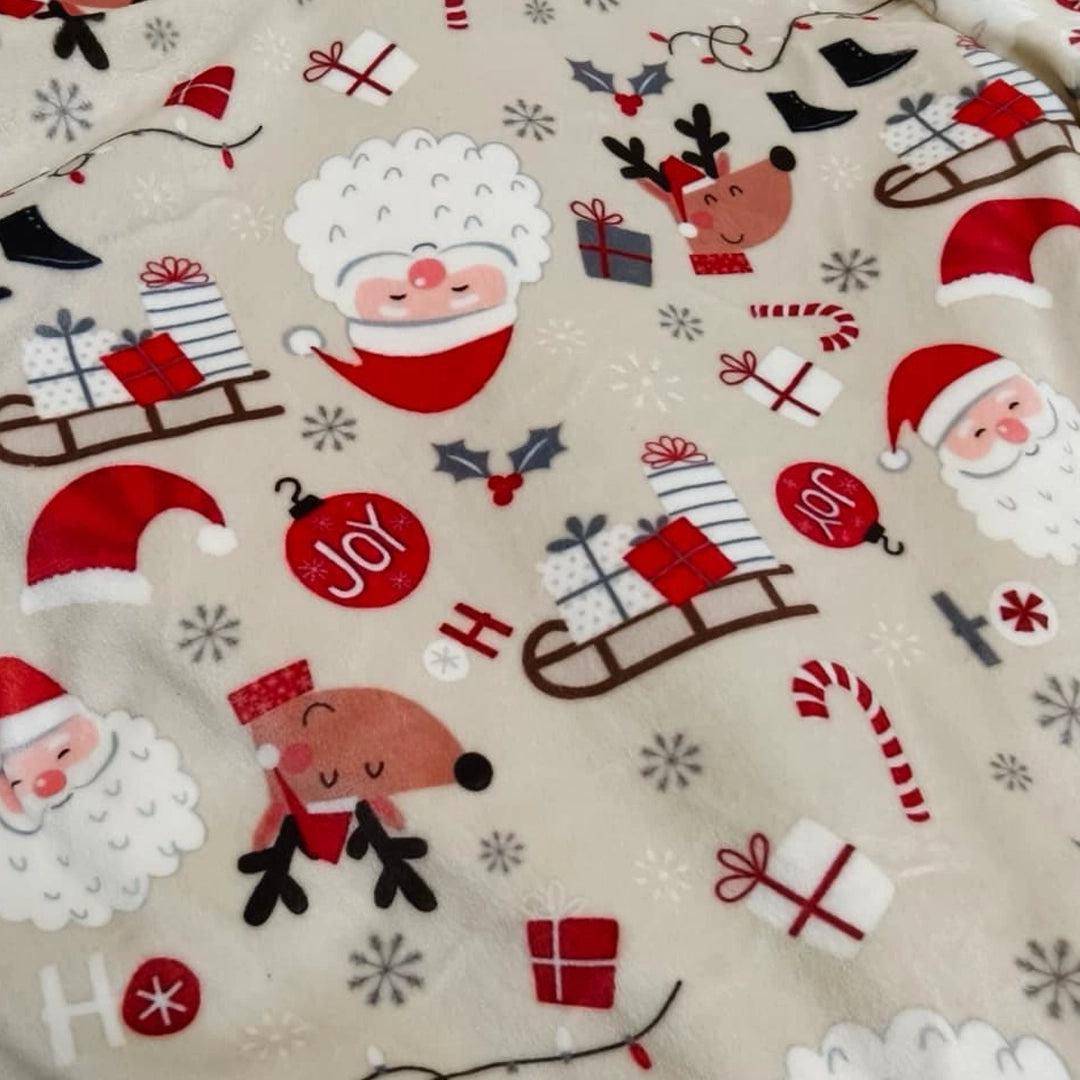 Christmas Hooded Baby Onesie | 0M–18M