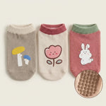 Bunny Blossom Grip Socks Pack | Ages 6M–12M
