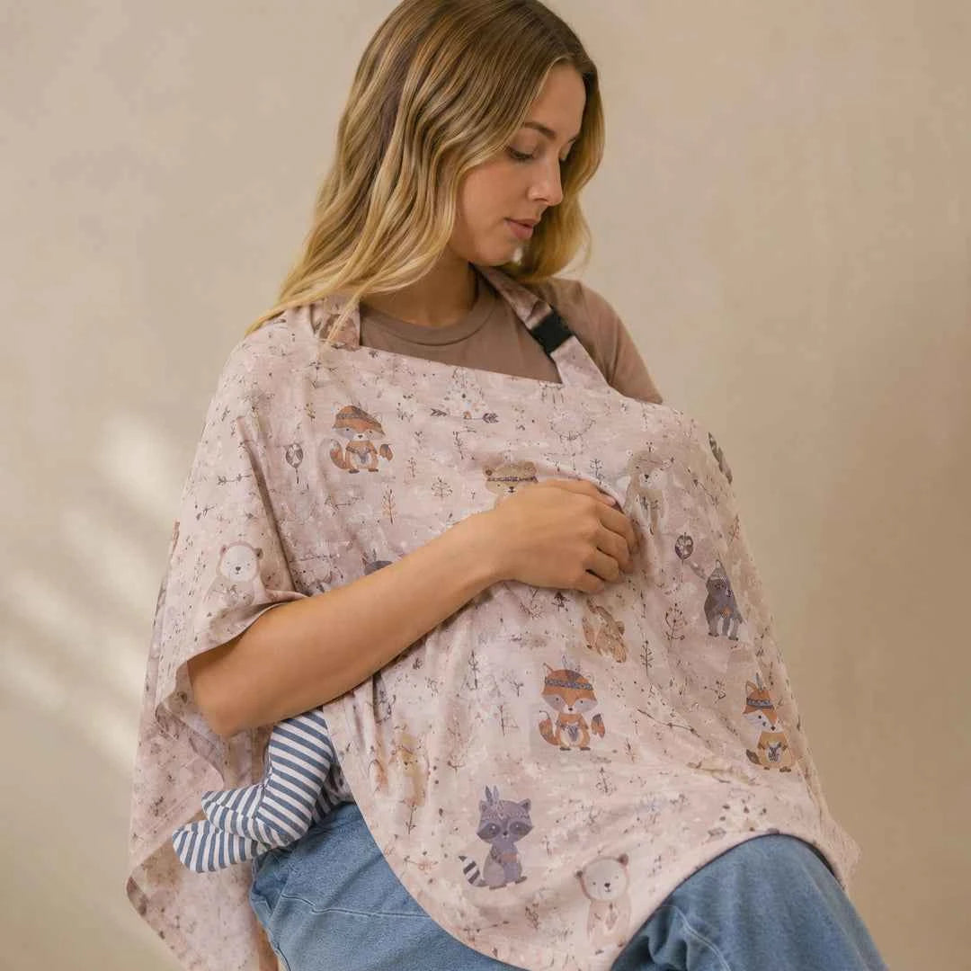 Double Layer Cotton Nursing Cover