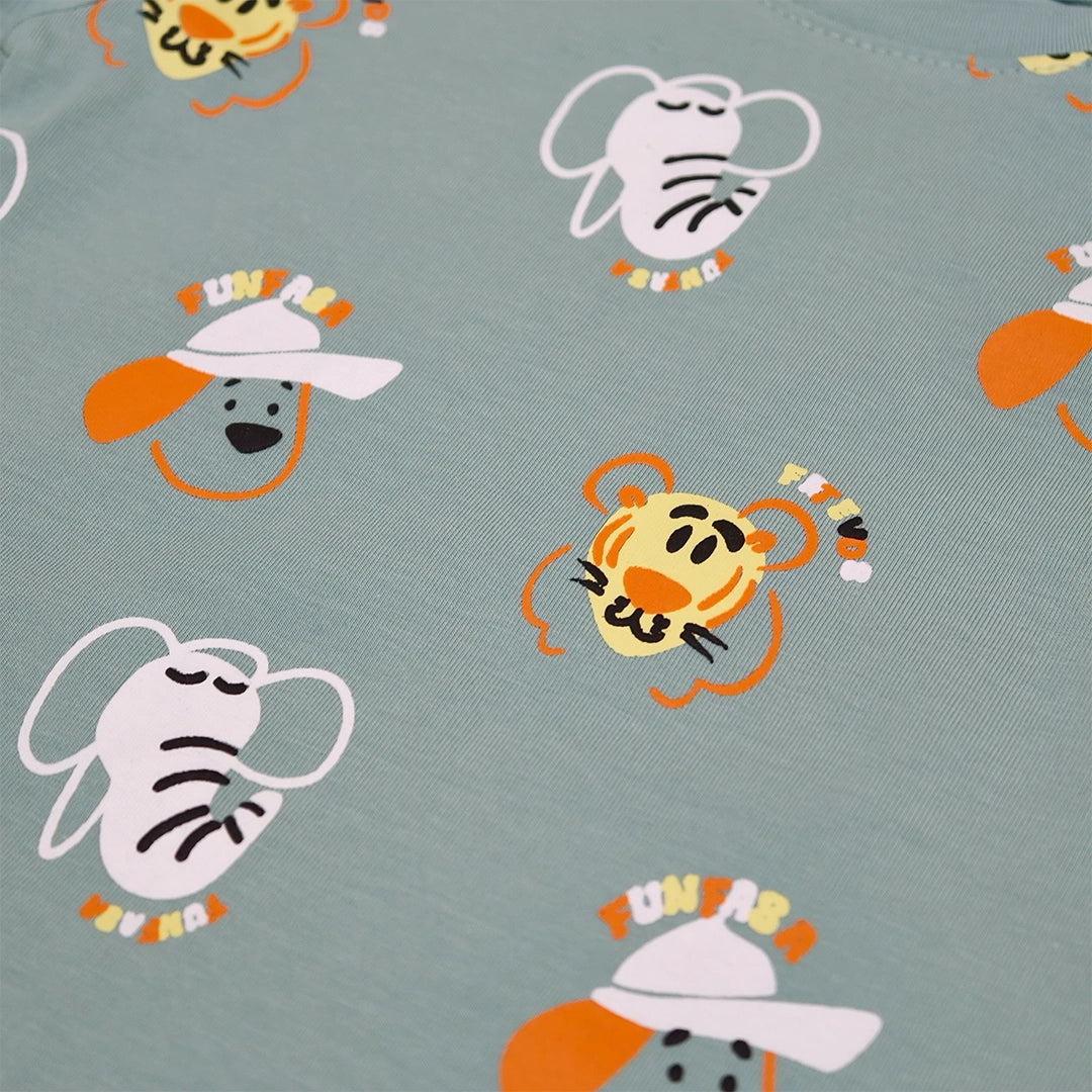 طقم Safari Friends الصيفي | من عمر ١٢ إلى ٢٤ شهر