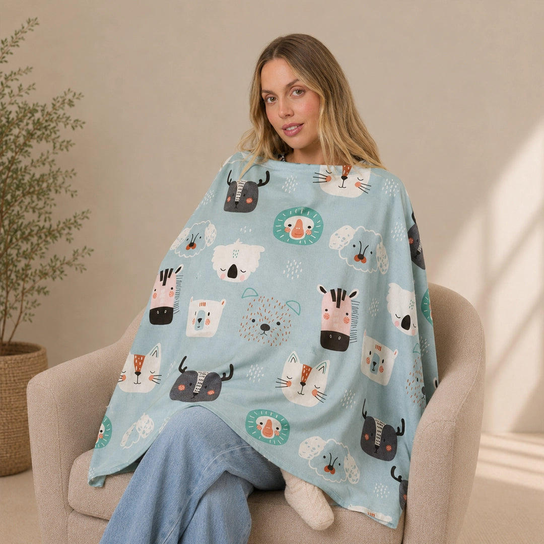 Double Layer Cotton Nursing Cover