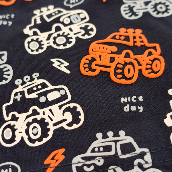 Monster Truck Cotton Set