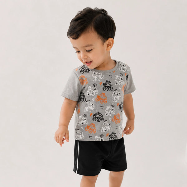 Monster Truck Cotton Set
