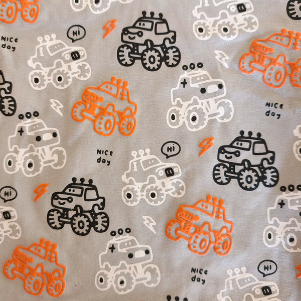 Monster Truck Cotton Set